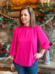 Fabulous Fuchsia Top