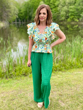 Load image into Gallery viewer, Emerald Isle Textured Pants
