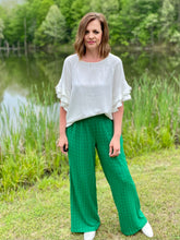 Load image into Gallery viewer, Emerald Isle Textured Pants
