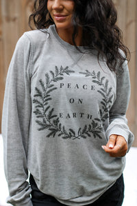 Peace on Earth Thermal Long Sleeve