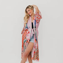 Load image into Gallery viewer, Peacock Summer Kimono
