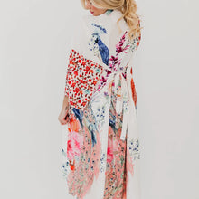 Load image into Gallery viewer, Peacock Summer Kimono
