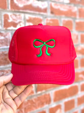 Load image into Gallery viewer, Embroidered Bow Trucker Hats
