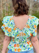 Load image into Gallery viewer, Ruffles All Around Top

