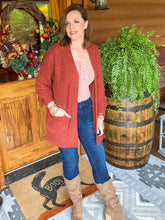 Load image into Gallery viewer, Rusty Popcorn Cardigan
