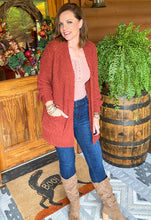 Load image into Gallery viewer, Rusty Popcorn Cardigan
