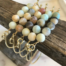 Load image into Gallery viewer, Amazonite Stone Bracelet
