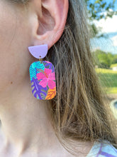 Load image into Gallery viewer, Bahama Mama Floral Earrings
