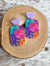 Load image into Gallery viewer, Bahama Mama Floral Earrings
