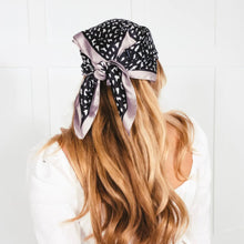 Load image into Gallery viewer, Beverly Multi-Purpose Bandana Scarf Black Animal Print
