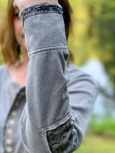 Happiest Day Long Sleeve Henley