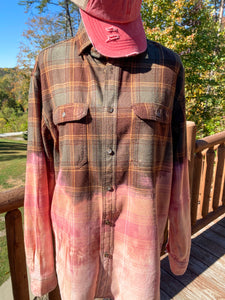 Hand Bleached Flannel