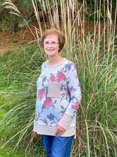 Load image into Gallery viewer, Spring In Winter Floral Top

