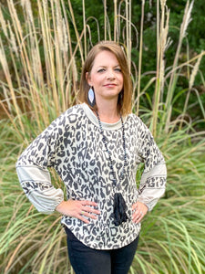 Snow Leopard Top
