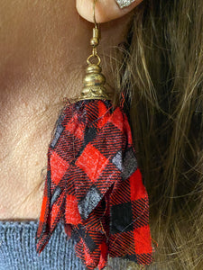 Buffalo Plaid Earrings