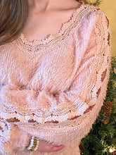 Load image into Gallery viewer, The Lacey Sleeve Sweater

