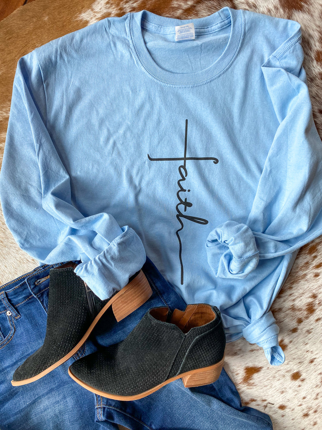 Faith Long Sleeve Tee
