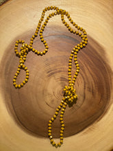 Load image into Gallery viewer, Mustard Beaded Necklace
