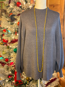 Mustard Beaded Necklace