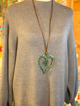 Load image into Gallery viewer, Rooted in the Heart Turquoise Necklace
