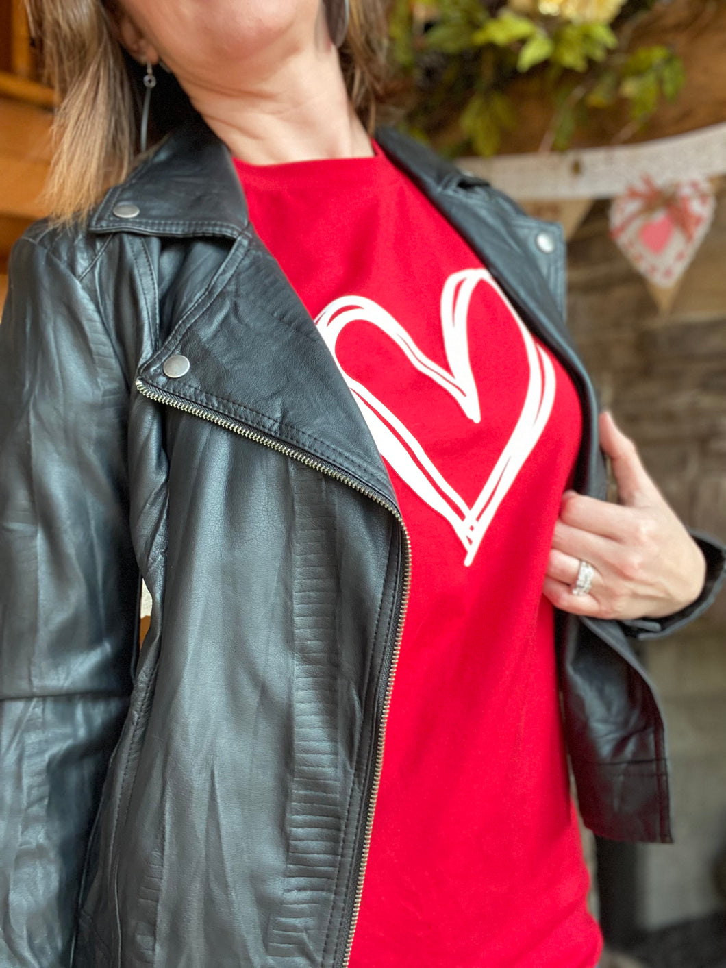 Simple Heart Graphic Tee