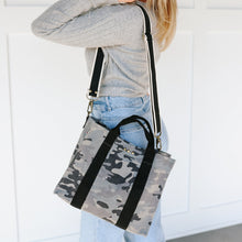 Load image into Gallery viewer, Madison Canvas Crossbody Tote with Bonus Strap
