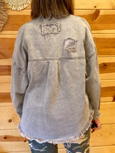 Load image into Gallery viewer, Boyfriend Gray Shacket
