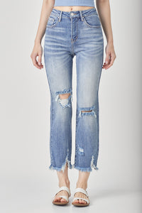 Avery Crop Risen Jeans