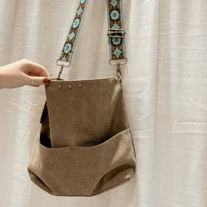 Slouchy Canvas Crossbody