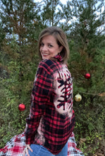 Load image into Gallery viewer, Snowflake Bleached Flannel
