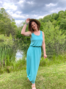Bubble Top Maxi Dress
