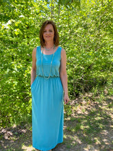 Load image into Gallery viewer, Bubble Top Maxi Dress
