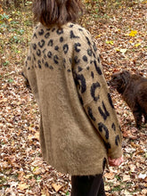 Load image into Gallery viewer, Christine Camel Leopard Sweater
