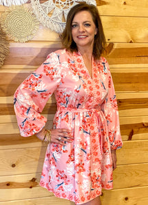 Cherry Blossoms Mini Dress