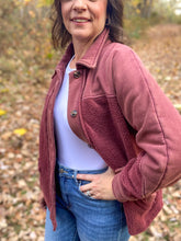 Load image into Gallery viewer, Merry Me Crimson Shacket
