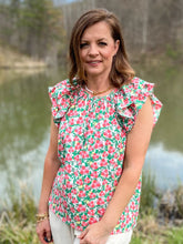 Load image into Gallery viewer, Floral Ruffles Top
