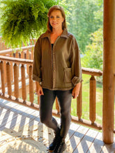 Load image into Gallery viewer, Stay Warm Button Down Shacket
