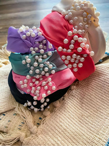 Pearl Cluster Headbands