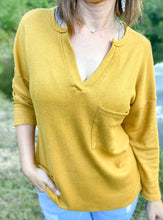Load image into Gallery viewer, Autumn Gold  Knit Top

