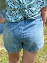 Load image into Gallery viewer, Washed Denim Shorts
