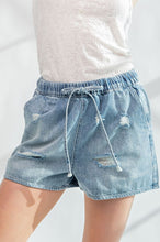 Load image into Gallery viewer, Washed Denim Shorts
