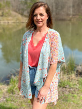 Load image into Gallery viewer, Mixed Print Kimono
