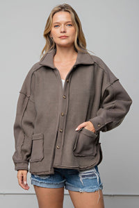 Stay Warm Button Down Shacket