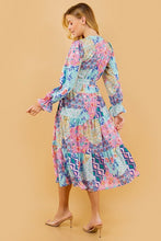 Load image into Gallery viewer, Sunny Side Up Patchwork Dress
